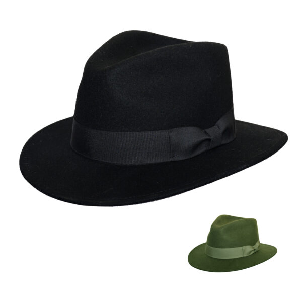 Fedora Felt Hats Women’s Hat Men Fedora Hats Wide Brim Belt Ribbon Band Solid Classic Formal Dress Wedding Fedora Hats for Men