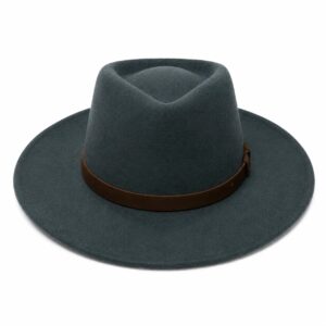 Classic Indiana Jones Hats Fedora Hat for Men & Women – Wide Brim with Leather band 100% Wool Pure Leather Band - Image 24