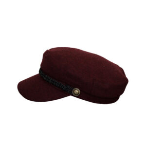 Captain Cap, Womens Casual Cap, Casual Style, Blend Baker Peaked Cap Newsgirl Hat - Image 9