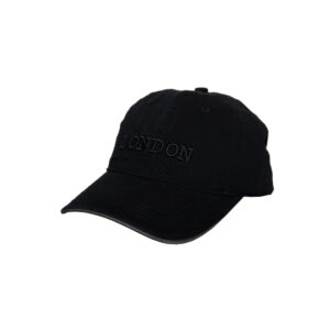 Fitted Union Jack Embroidery with London Small Text Design- London Baseball Cap for Men Women - Image 5