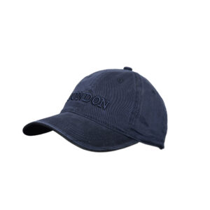 Fitted Union Jack Embroidery with London Small Text Design- London Baseball Cap for Men Women - Image 12