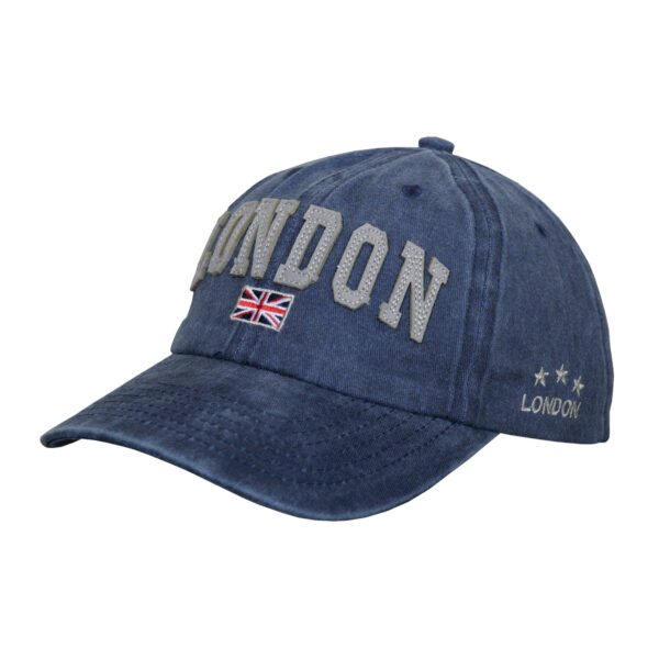 Union Jack London England Baseball Cap for Men Women, Embroidered UK Flag, Adjustable Breatheable Dad Hat