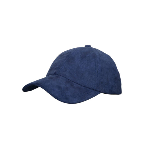 Morden Suede Womens Mens Plain Baseball Cap Washed Cotton Adjustable Soft Caps Unisex Suede Baseball Cap, Unisex Faux Suede Leather Adjustable Plain Hat Baseball Cap