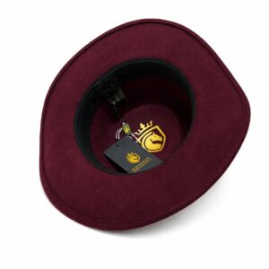 Classic Indiana Jones Hats Fedora Hat for Men & Women – Wide Brim with Leather band 100% Wool Pure Leather Band - Image 36