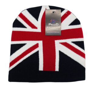 UK Men’s Plain England Flag Winter Cap Unisex Beanie Skull Cap Baggy Hip-Hop Winter Hat, Winter Warm Cap for everyone