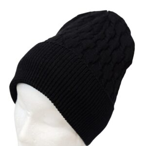 Winter Men’s Plain Long Winter Cap Unisex Beanie Skull Cap Baggy Hip-Hop Winter Hat - Image 2