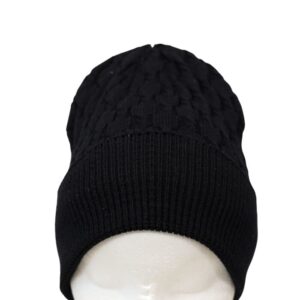Winter Men’s Plain Long Winter Cap Unisex Beanie Skull Cap Baggy Hip-Hop Winter Hat - Image 3