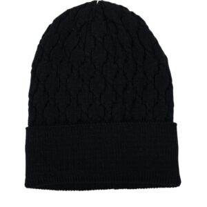 Winter Men’s Plain Long Winter Cap Unisex Beanie Skull Cap Baggy Hip-Hop Winter Hat