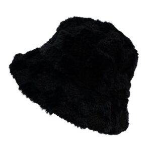 Winter Bucket Hat Winter Hat, Unisex Warm Fleece Lined Bucket, Women Faux winter hat - Image 10