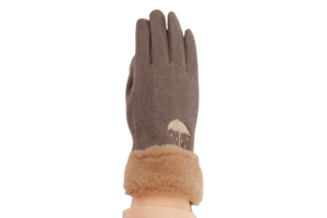 Gloves – 3 Colors Umbrella Art Touch Screen , Soft, Warm Thermal, Water Proof Top Winter Warm Thick Fluffy inside Gloves – Daily Driving, Running, Cycling Gloves - Image 7