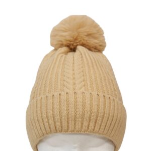 Women Plain Best Fabric winter Cap Unisex Beanie Skull Cap Long Baggy Hip-Hop Winter Hat - Image 3
