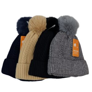 Women Plain Best Fabric winter Cap Unisex Beanie Skull Cap Long Baggy Hip-Hop Winter Hat - Image 14