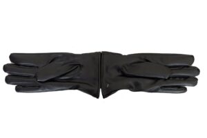 Black Women’s Winter Gloves -Leather Style, Soft, Warm Thermal, Water Proof Winter Warm Thick Fluffy inside Gloves – Daily Driving, Running, Cycling Gloves - Image 8