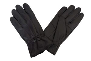 Winter Gloves -Full Fluffy Plain Leather Style, Soft, Warm Thermal, Water Proof Winter Warm Thick Fluffy inside Gloves – Daily Driving, Running - Image 6