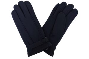 High Quality Fabric Design Gloves attached buckle Style Touch Screen , Soft, Warm Thermal, Water Proof Winter Warm Thick Fluffy inside Gloves – Daily Driving, Running, Cycling Gloves - Image 17