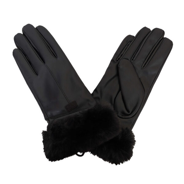 Winter Gloves -Full Fluffy Form Leather Style, Soft, Warm Thermal, Water Proof Winter Warm Thick Fluffy inside Gloves – Daily Driving, Running, Cycling Gloves