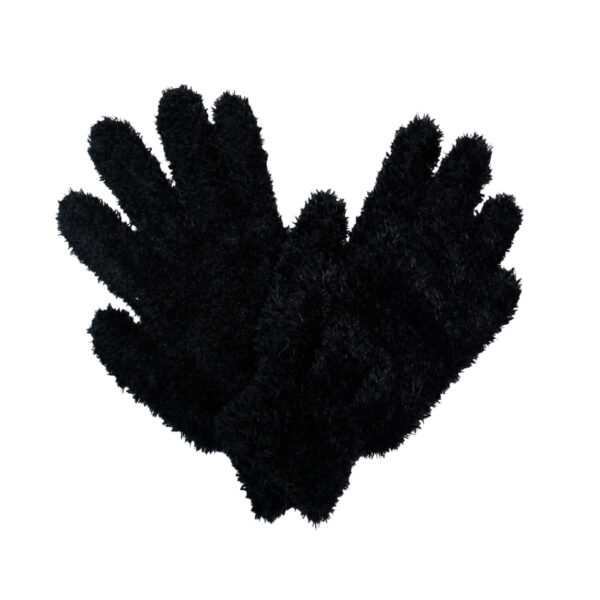 Women  Gloves -Black High Quality Angle Style Touch Screen , Soft, Warm Thermal, Water Proof Winter Warm Thick Fluffy inside Gloves – Daily Driving, Running, Cycling Gloves