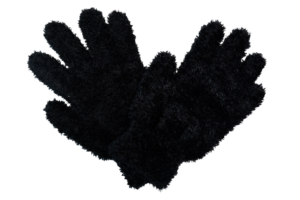 Women  Gloves -Black High Quality Angle Style Touch Screen , Soft, Warm Thermal, Water Proof Winter Warm Thick Fluffy inside Gloves – Daily Driving, Running, Cycling Gloves - Image 3