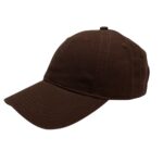 Plain Cotton Beige & Brown Baseball Cap Snapback for Men – Classic 6 Panel Adjustable Sport Casual Sun Visor Hat
