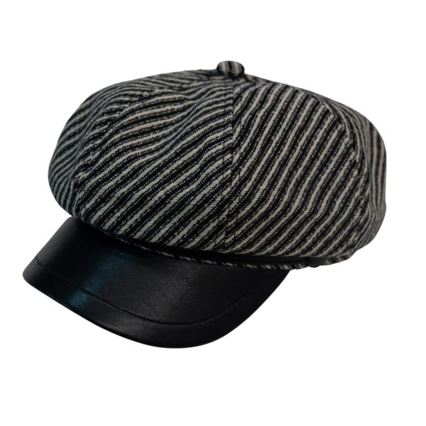 100% Wool Women Captain Hat Stylist Solid color Women Captain Cap, Casual Multi Color style, For all Season