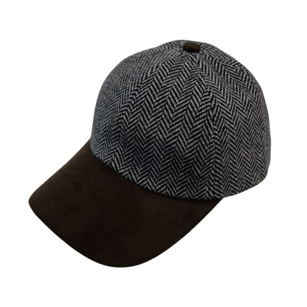 Scottish Men’s 100% Wool Herringbone Uniex Baseball Classic Caps, Men Women Adjustable Baseball Caps Adjustable Sport Unisex Breathable Mountain Sun Hat