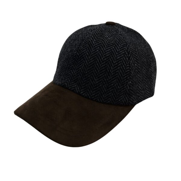 Scottish Men’s 100% Wool Herringbone Uniex Baseball Classic Caps, Men Women Adjustable Baseball Caps Adjustable Sport Unisex Breathable Mountain Sun Hat