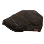 Flat Hat Mens ,Flat Caps for with Simple Design, Adjustable Newsboy Caps for Men, Grandad Hat