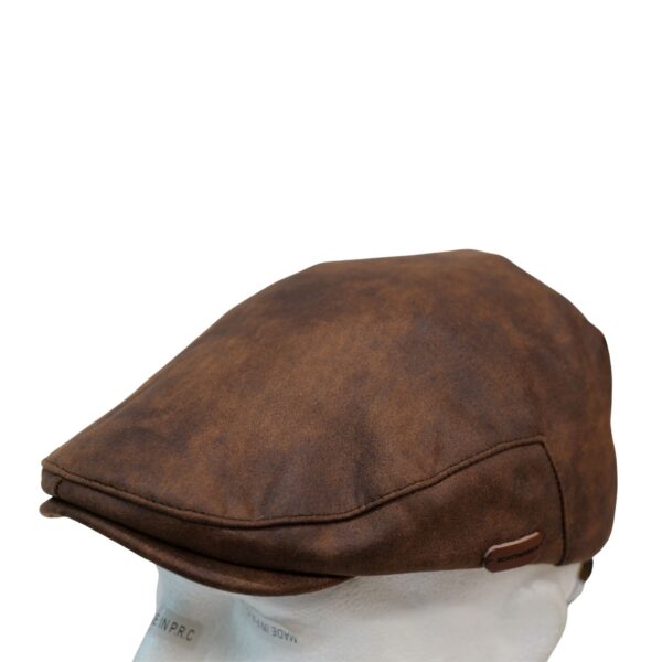 Morden Adjustable Polyester Fashion Leather Style Newsboy Irish Flat Hat, Spring Autumn Winter