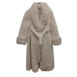Women’s Faux Fur Coat Plush Soft Winter Jacket Elegant Warm Fashion Outerwear