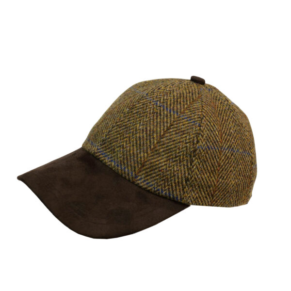 Scottish Men’s 100% Wool Herringbone Uniex Baseball Classic Caps, Men Women Adjustable Baseball Caps Adjustable Sport Unisex Breathable Mountain Sun Hat