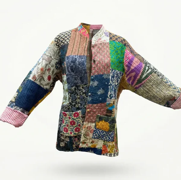Notting Hill Lightweight, Soft Heritage Patchwork Quilted Jacket