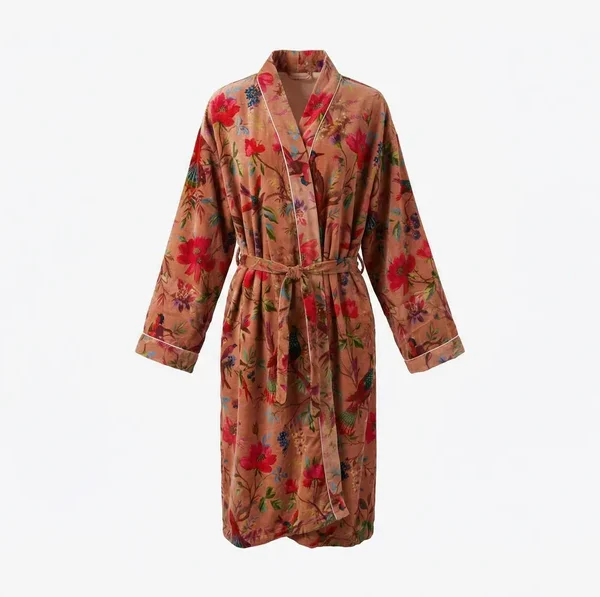 Notting Hill Amber Blossom Velvet Robe
