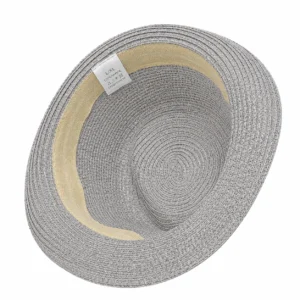 Trilby Straw Beach Sun Hat Summer Travel Wide Brim Unisex Brim Straw Foldable, Outdoor ,Rope Adjust Summer Travels - Image 5