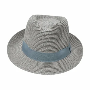 Trilby Straw Beach Sun Hat Summer Travel Wide Brim Unisex Brim Straw Foldable, Outdoor ,Rope Adjust Summer Travels - Image 14