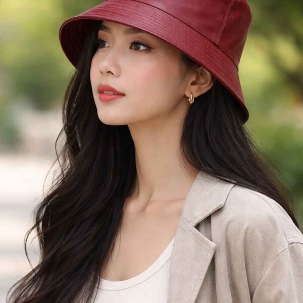 Waterproof Bucket Rain Hat for Men and Women, Reversible and Foldable, Lightweight and Breathable, Wide Brim Bucket Hat, Inner Lining, Wide Brim Hat