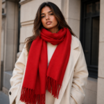Feel Cashmere Premium Luxury Wool Scarves Mix Wool Softy Plain Solid color Design Women Scarf Soft, Lightweight Wrap Scarf and Women , Warm Scarf for Women , Adult Girls