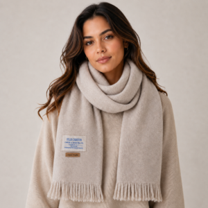 100% Handmade Mix Fabric Scarf, Soft Light, Throws Meditation Wrap Blanket Mix Wool Shawls Mix Pure Handmade Scarves Cold Weather, - Image 4