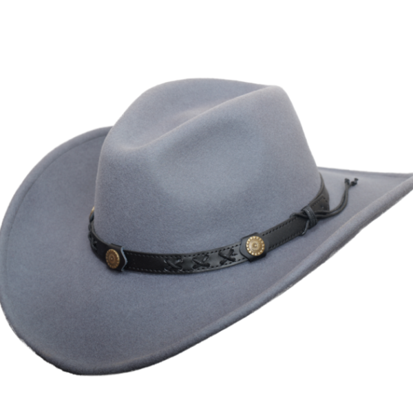 100% Wool Cowboy Hat for Women and Men, Western Pure Leather Band Hat Panama Hats Cowboy & Cowgirl Hats Felt Wide Brim Women Men Wool Fedora Hat