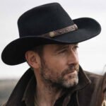 100% Wool Cowboy Hat for Women and Men, Western Pure Leather Band Hat Panama Hats Cowboy & Cowgirl Hats Felt Wide Brim Women Men Wool Fedora Hat