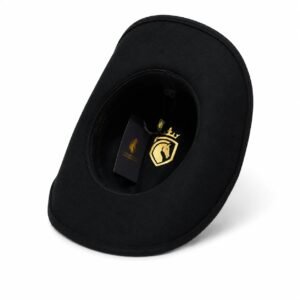 100% Wool Cowboy Hat for Women and Men, Western Pure Leather Band Hat Panama Hats Cowboy & Cowgirl Hats Felt Wide Brim Women Men Wool Fedora Hat - Image 21
