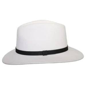 Men’s and Ladies’ Fedora Hat – Wide Brim Wool Felt Fedora – Cowboy Country Style, Classic Wide Brim Fedora Hat Felt Panama Fedora Hats Gentleman Jazz Hat for Beach Party - Image 16