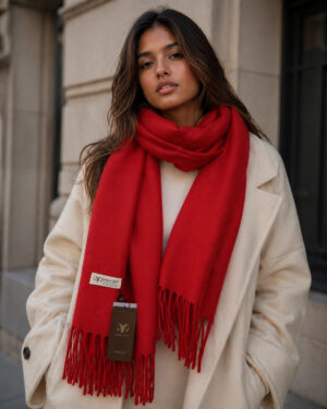 Feel Cashmere Premium Luxury Wool Scarves Mix Wool Softy Plain Solid color Design Women Scarf Soft, Lightweight Wrap Scarf and Women , Warm Scarf for Women , Adult Girls