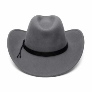 100% Wool Cowboy Hat for Women and Men, Western Pure Leather Band Hat Panama Hats Cowboy & Cowgirl Hats Felt Wide Brim Women Men Wool Fedora Hat - Image 22