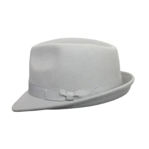 Trilby Hat Summer Ribbon Band Handmade Classic 100%  Casual Hat Wide Brim Sun Protected Wool Trilby Hats - Image 26