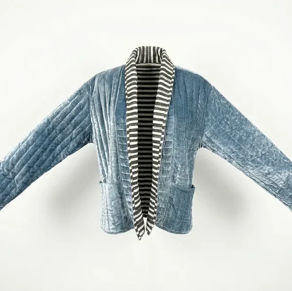 Notting Hill Lightweight, Skyline Velvet Quilted Jacket