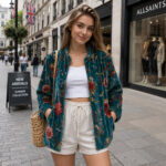 Quilted Warm 100% Cotton Jacket – Lightweight Insulated Everyday Jacket, Relaxed Fit with Pockets Notting Hill Lightweight, Soft Botanica Quilted Jacket