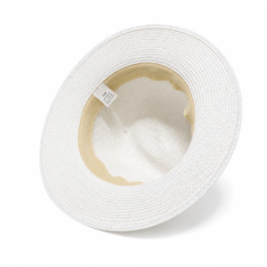 Unisex Wide Brim Straw Fedora Sun Hat Adjustable size rope, Crushable Fedora - Image 21