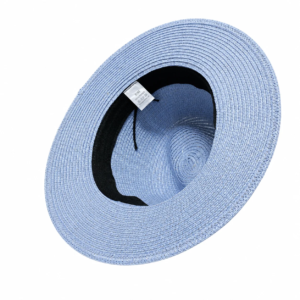 Unisex Wide Brim Straw Fedora Sun Hat Adjustable size rope, Crushable Fedora - Image 23
