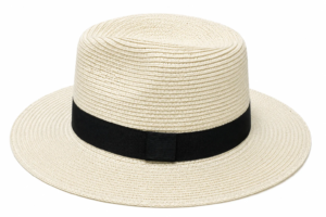 Unisex Wide Brim Straw Fedora Sun Hat Adjustable size rope, Crushable Fedora - Image 18