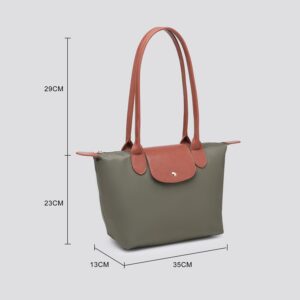 Trending  Shoulder Bags Tote Bag Medium Capacity Waterproof Nylon Tote Bag for Women - Image 4